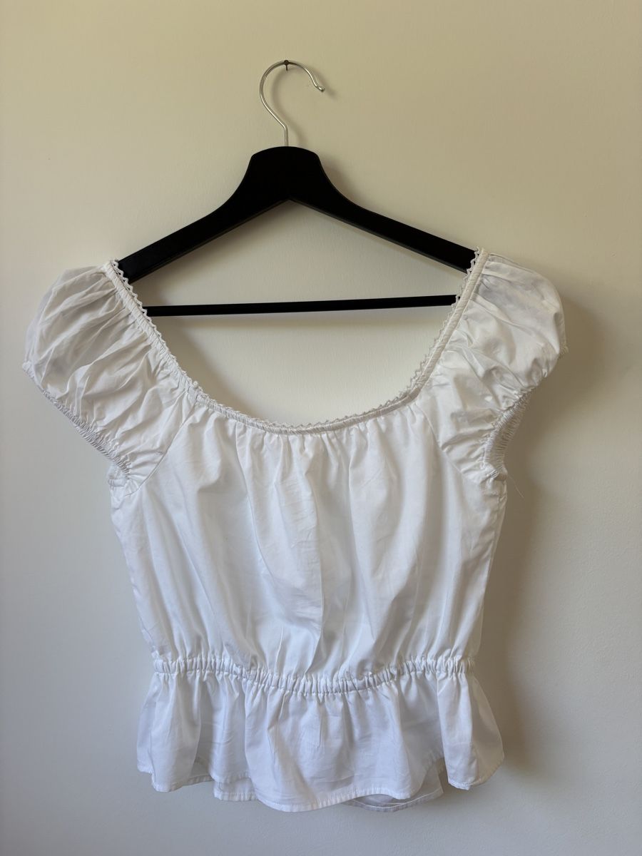 H&M Camicette: Damen Bluse weiss Grösse XS – Nuovo (secondo la descrizione) da Malans GR venduto da sim_6pjl 1