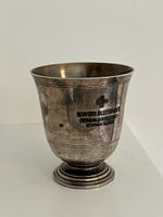 Becher Jezler 800 Silber 150g 100. Blutspende Zürich