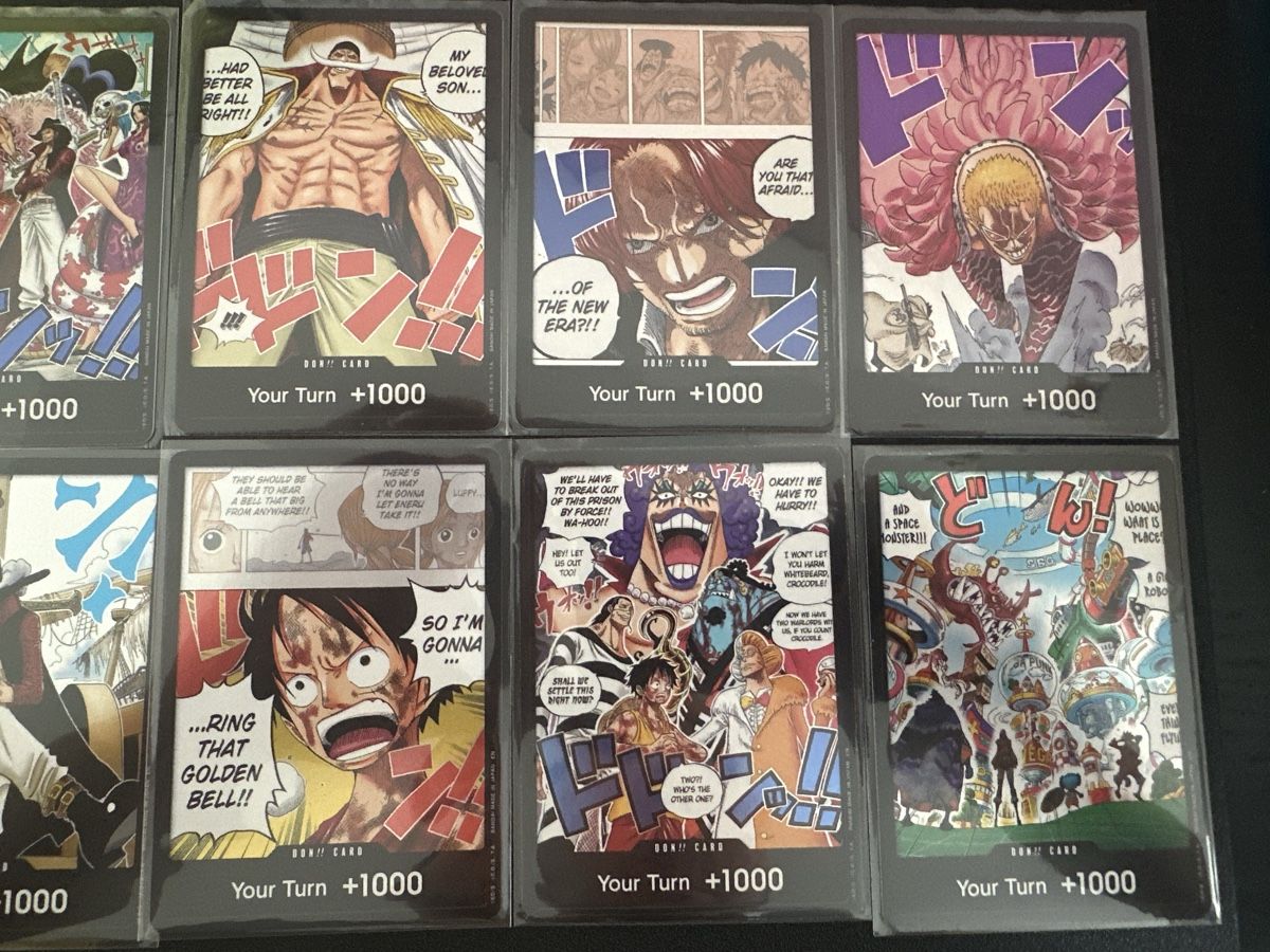 Bandai Carte collezionabili: One Piece TCG DONs from OP04-OP16 & EB04 – Nuovo (secondo la descrizione) da Embrach venduto da Dj_MiLo 2