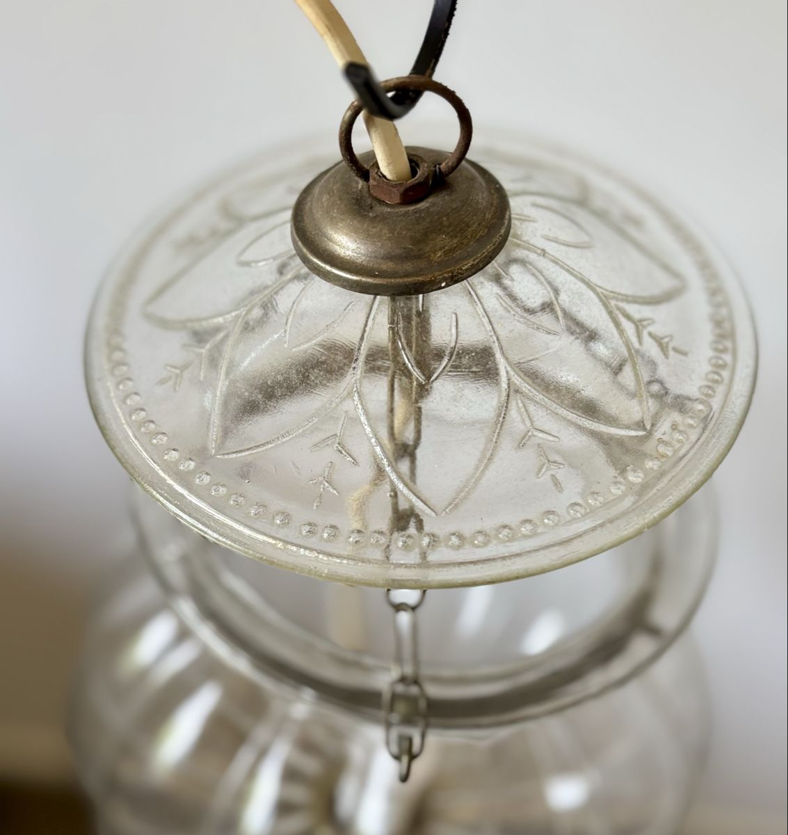 Lampadari & plafoniere: Glas Hängelampe; orientalischer Look – Usato da Meggen venduto da Anjsch1990 5