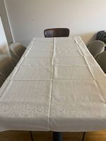 Tischdecke 220x160cm Silver