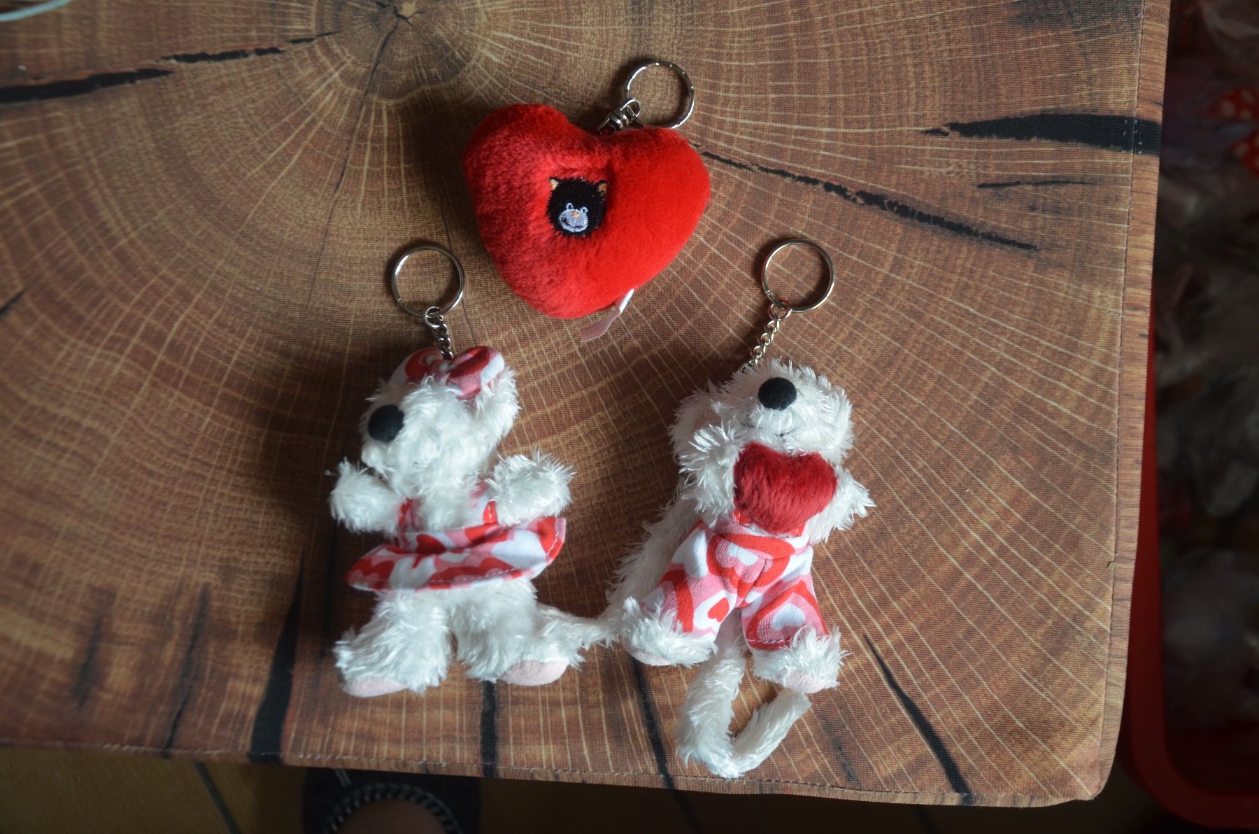 Portachiavi: 3 STUCK PORTE CLEE' LOVE YOU – Usato da Chiasso venduto da Dolly015