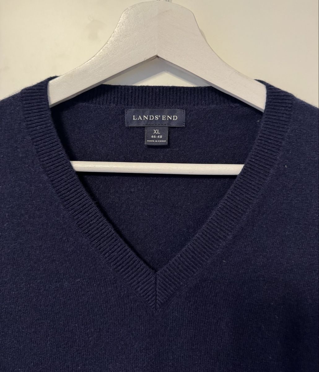 Pulls & Sweat-shirts: LANDS' END 100% Kaschmir Pullover Gr. XL 46-48  – Neuf (Voir description) à Flumenthal par Krajan 2