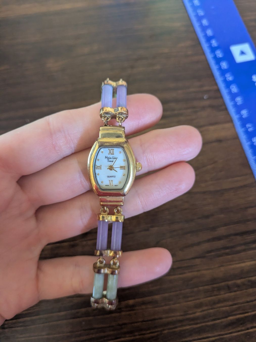Orologi: Quartz Uhr mit Steinarmband – Usato da Sarmenstorf venduto da Mino_1888 1