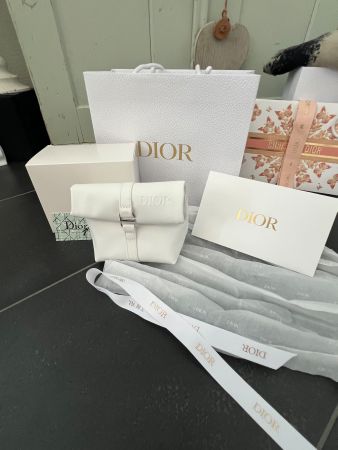 Christian Dior Set, Poschet mit Box und Papiertasch…
