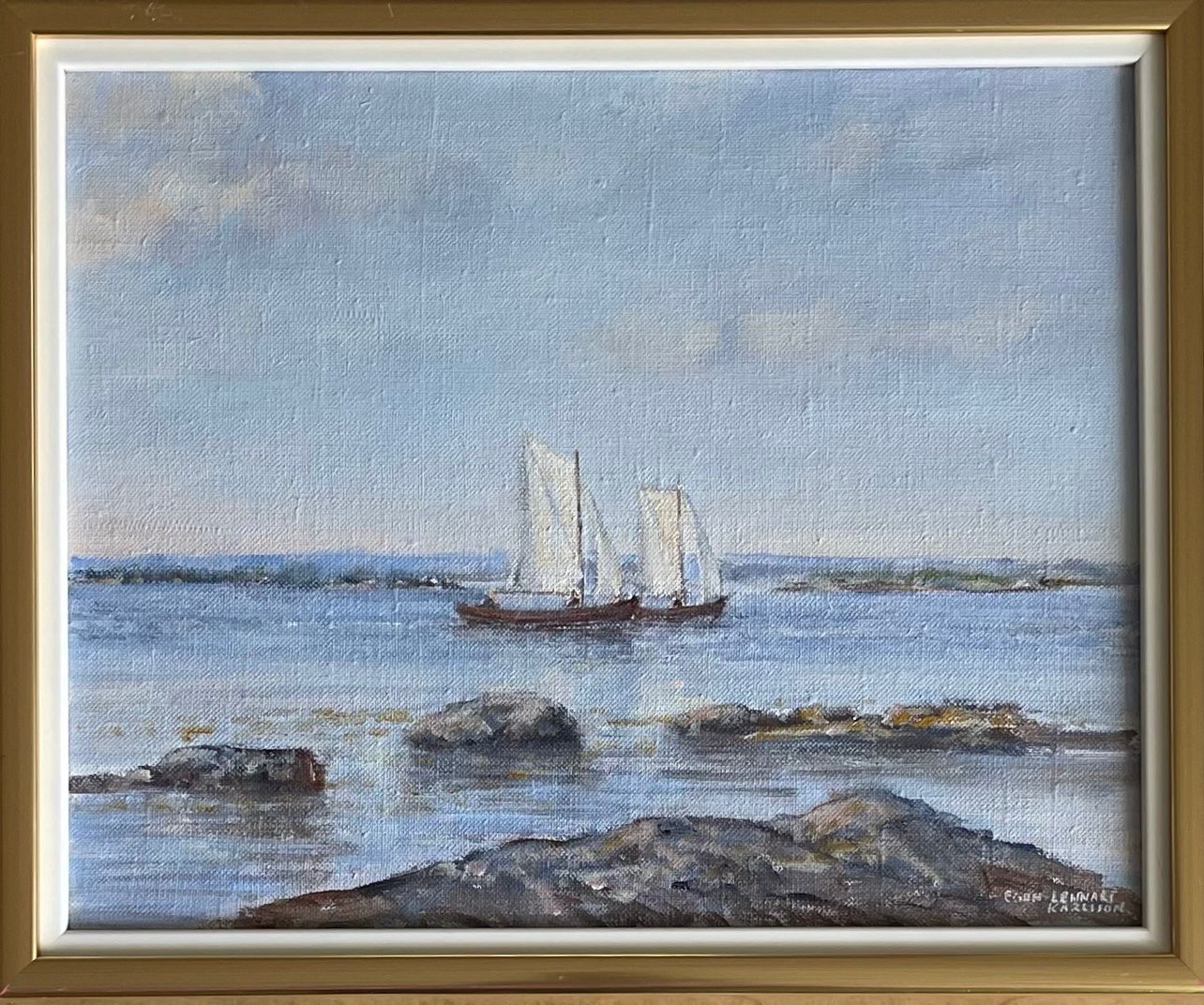 Gemälde: EGON LENNART KARLSSON 1941 – Gebraucht aus Grosshöchstetten von Perle1951