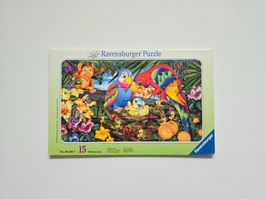 Puzzle Papageienpaar 15 Teile