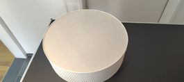 IKEA ALÄNG Deckenlampe Deckenleuchte Weiss Stoff 35 cm