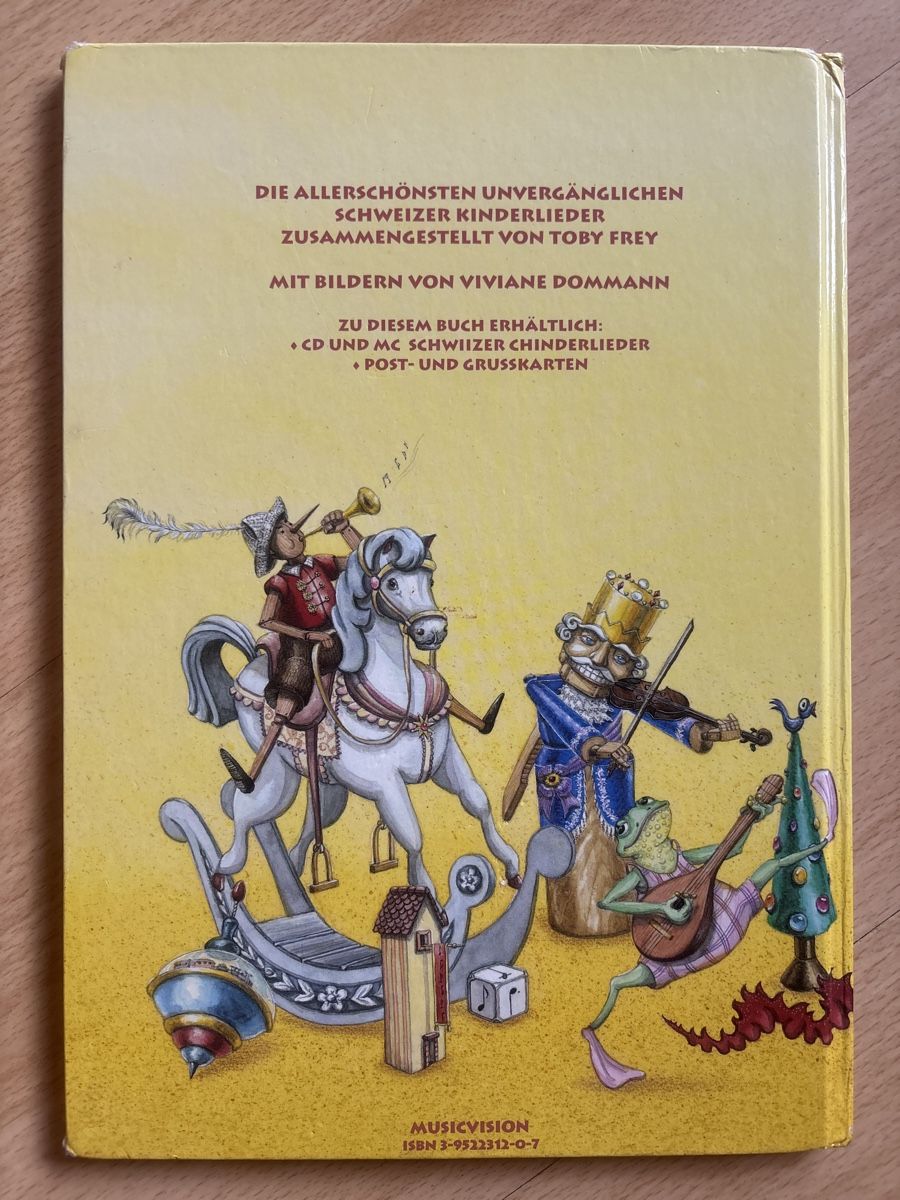 Bücher: Schweizer Kinderlieder: D'Zyt isch da! 🎶 Buch – Gebraucht aus Zermatt von Tinasvoyage 1