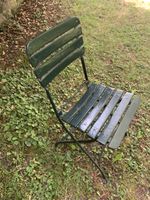 Gartenstühle antik metall/holz 4 stck