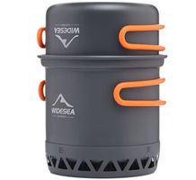 Camping Kochgeschirr Set 1,3L Outdoor, Topf, Wasserkocher