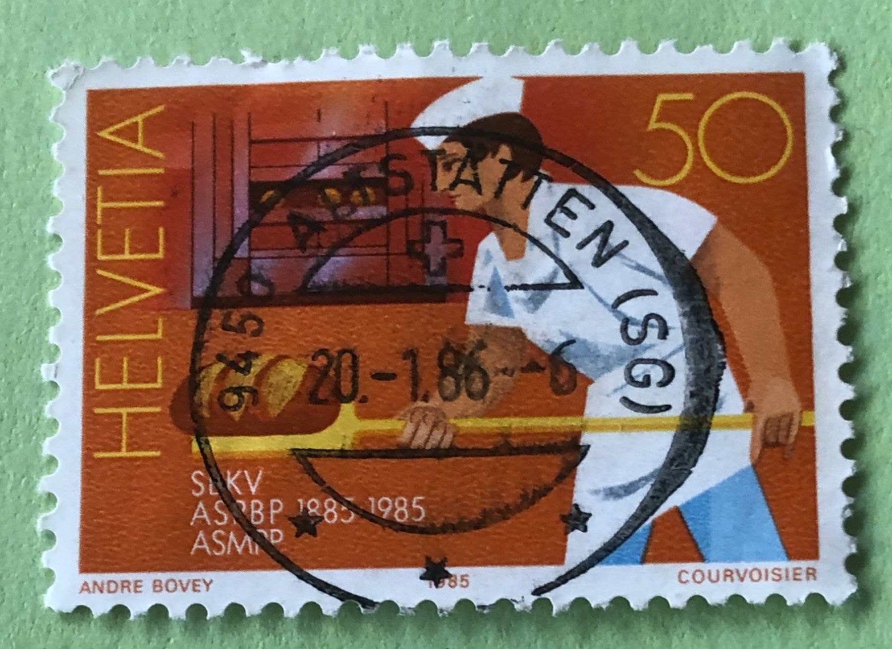 Tutti i francobolli: CH Briefmarken mit Gestempelt   – Usato da Aarau venduto da Billa007