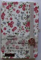 Lanybook "Bloomy Rose", liniert, A6