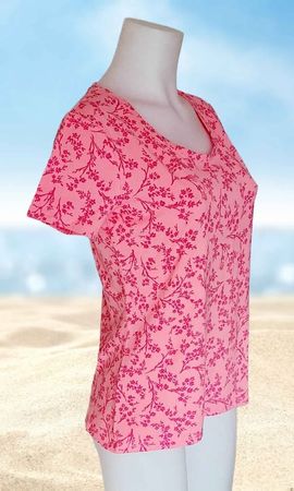 Baumwollen  Damen T-Shirt Gr. M NEU
