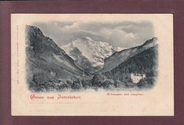 GRUSS AUS INTERLAKEN - 1913