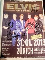 TCB Band Elvis - Autogramm