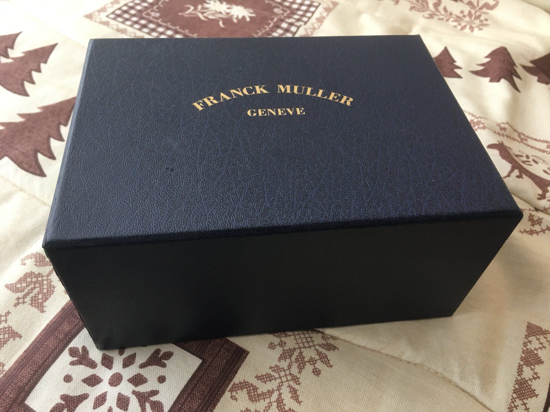 Bucherer Scatole porta orologi: FRANCK MULLER ORIGINAL - CARTON BOX CASE !!! – Usato da Epalinges venduto da dream-watch