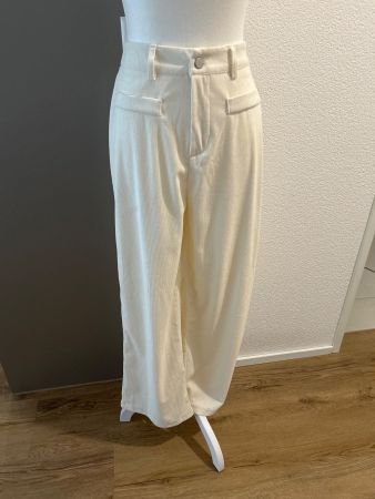 Cordhose Damen Creme Gr. M
