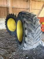 2 Stk. Treckerreifen 600/55 R34 XM108 Michelin, Top Zustand!