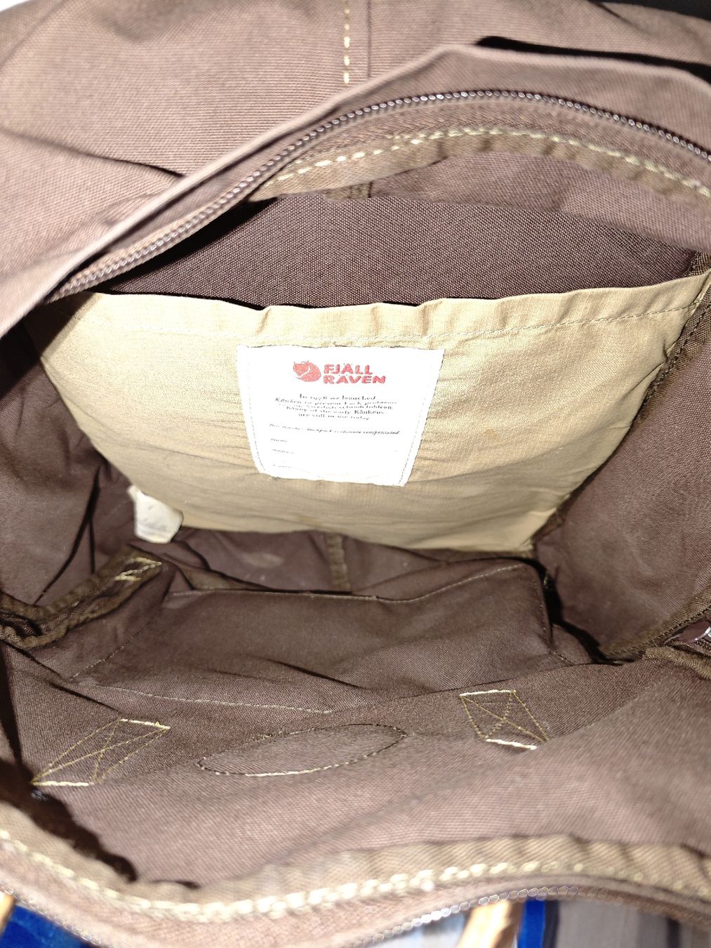 Sacs à dos: Fjallraven Rucksack, braun/leder – D'occasion à Nennigkofen par reg_2l8m 1