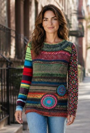 4157CV – Pull Desigual – EUR-M