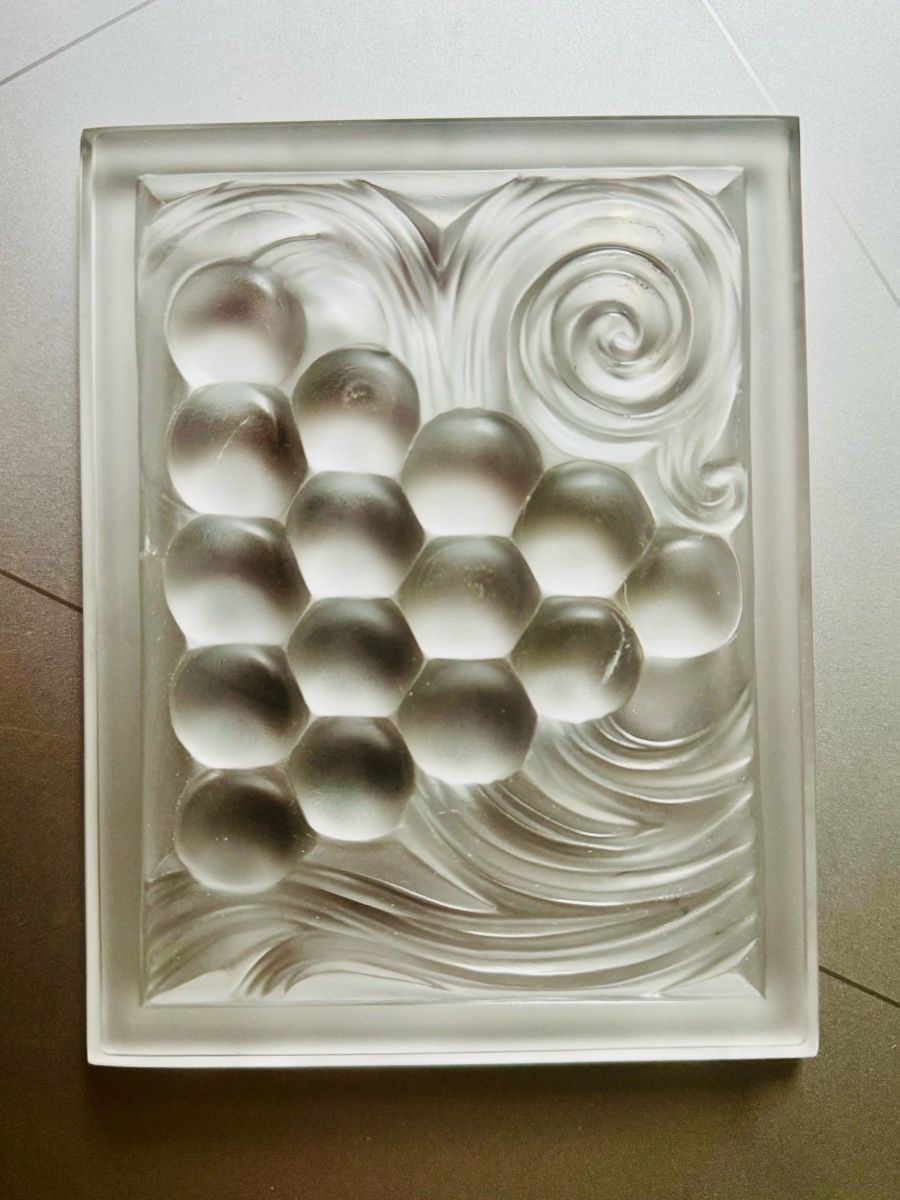 Lalique Tutte le decorazioni: Rare Lalique "Raisins" decorative panel - post 1978 – Usato da Zürich venduto da cru_rbn9 1
