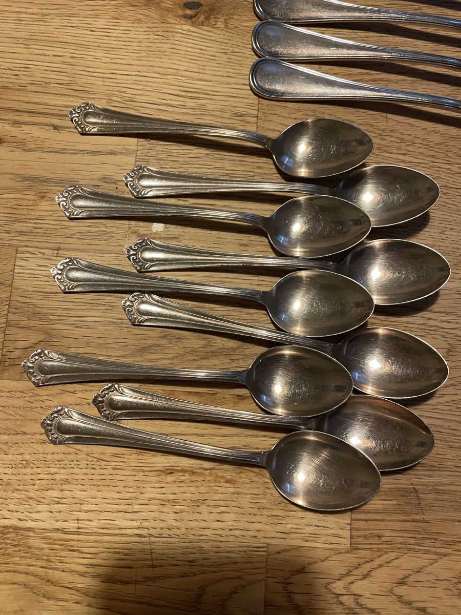 Set di posate: 46 tlg. Besteck versilbert 90 – Usato da Flawil venduto da Naphtali 1