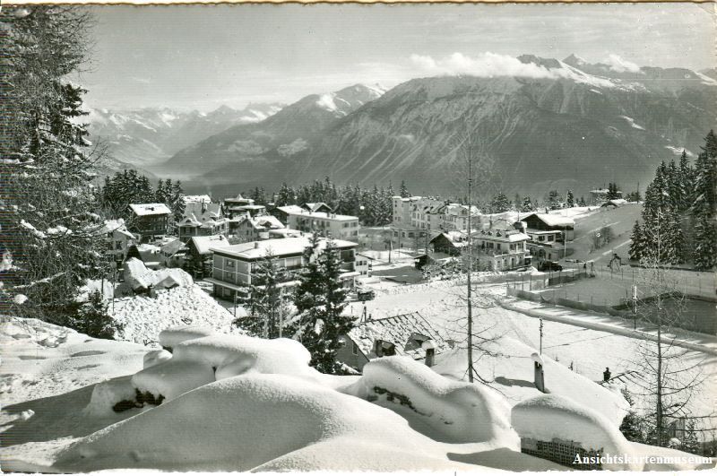 Cartoline postali: Montana + 1963 – Usato da Emmenbrücke venduto da teestube