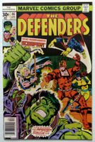 DEFENDERS #46 🔑 KEY HELLCAT JOINS 1ST MAX FURY MARVEL 1977