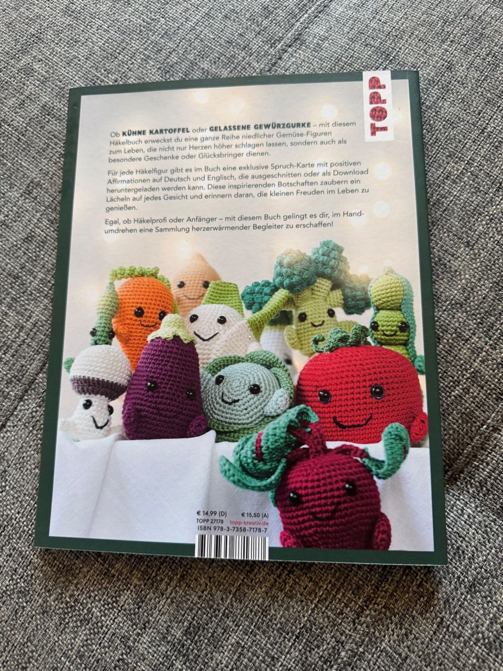 Livres: Häkelbuch "Emotional Support Veggies" – Neuf (Voir description) à hägendorf par twilightprincess 1