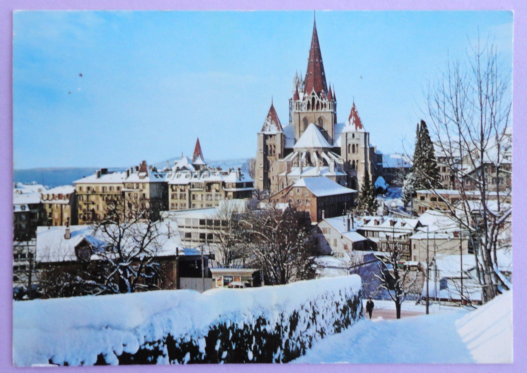 Cartes postales: Lausanne, La Cathédrale – D'occasion à Fétigny par Billy2miny