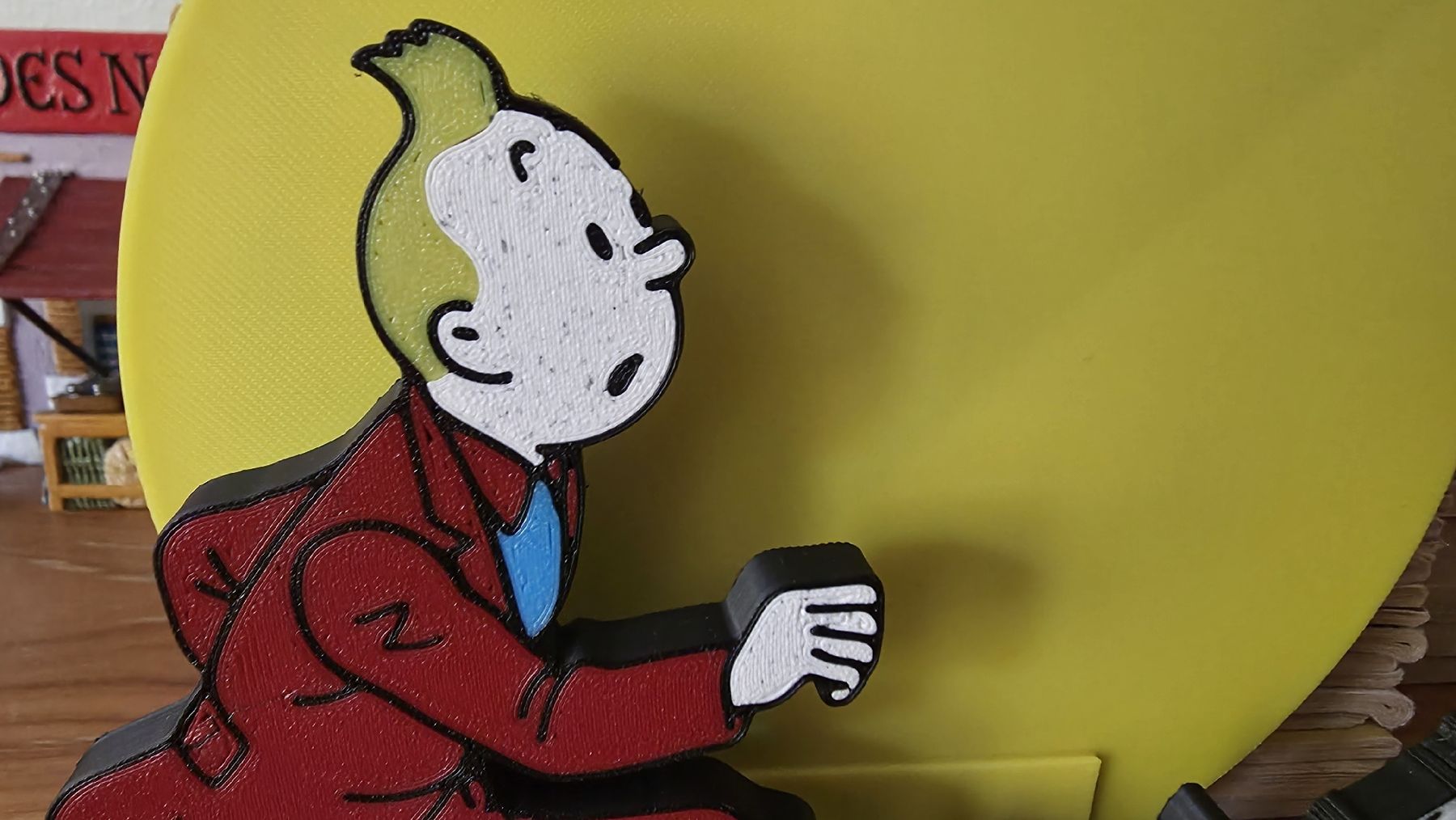 Fumetti: Tim und Struppi logo aus 3 Teilen – Usato da Ettingen venduto da 1964erNachtzugfahrer 2