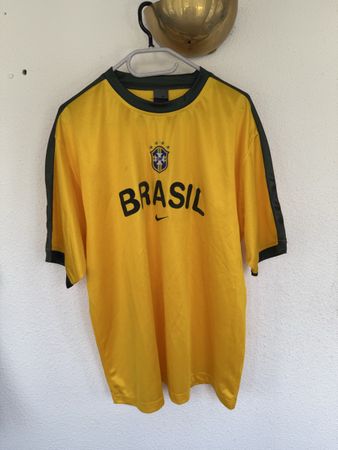 Maillot Nike Brésil jaune et vert taille XL bon état