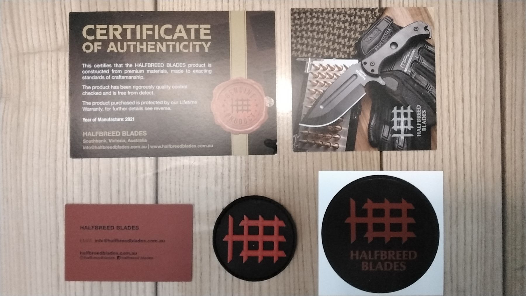 Coltellini militari: Messer HALFBREED BLADES Autralien – Nuovo (secondo la descrizione) da St. Margarethen TG venduto da Widmer33 4