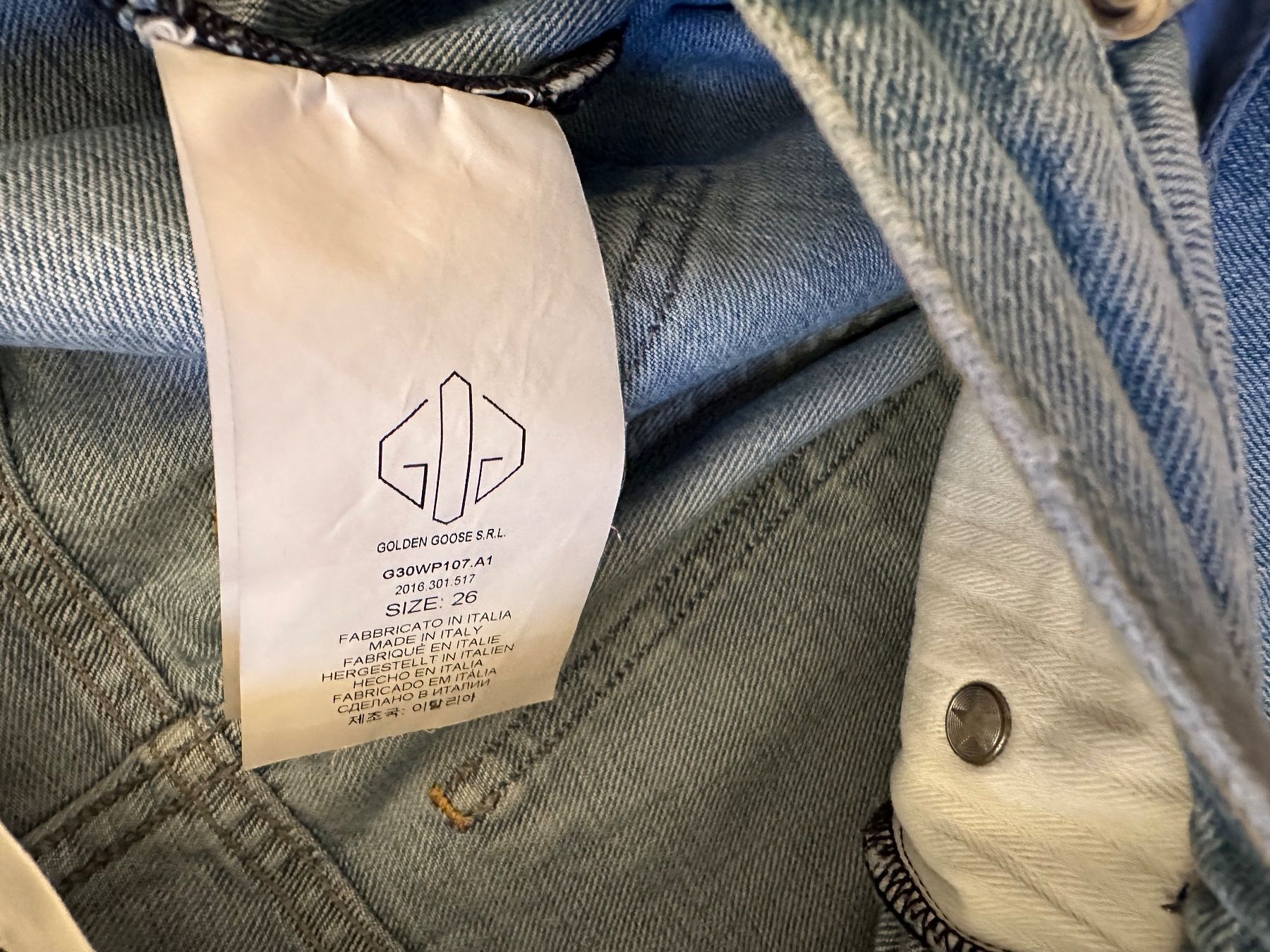 Golden Goose Jeans: Jeans golden goose – Neuf (Voir description) à Pully par tarra26 3