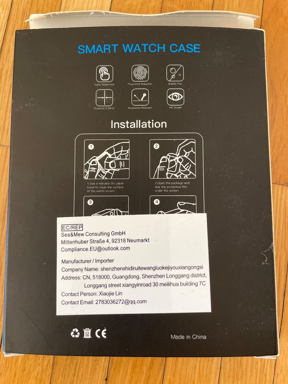 Smartwatch: 4 x Smart Watch Case - NEU - extra dicker Bruch Schutz – Nuovo (secondo la descrizione) da Neftenbach venduto da Justine76 2