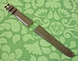 MONTBLANC Armband Leder 22mm schwarz