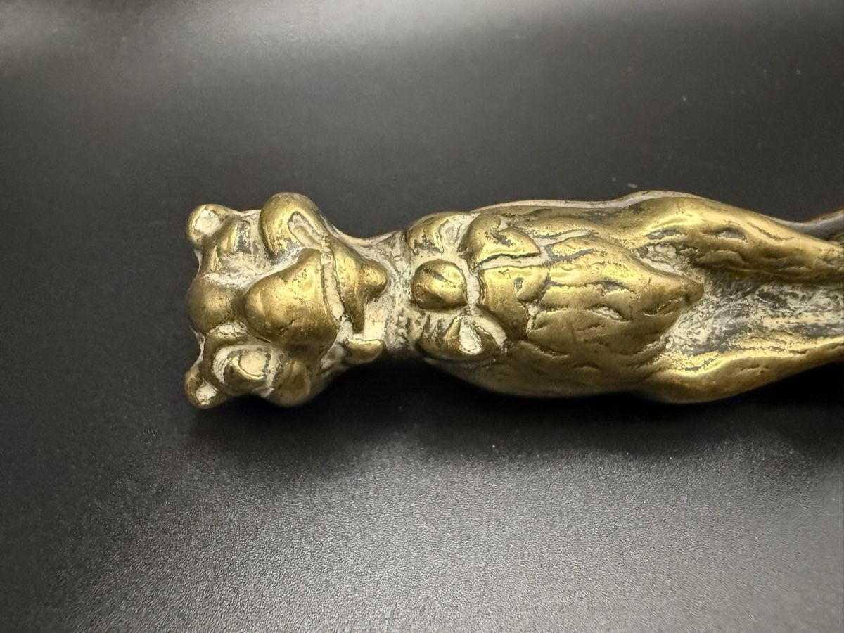 Küchengeräte: Löwenförmiger Vintage-Nussknacher aus Messing Oder Bronze – Gebraucht aus Lamone von LaCantinaMagica 7