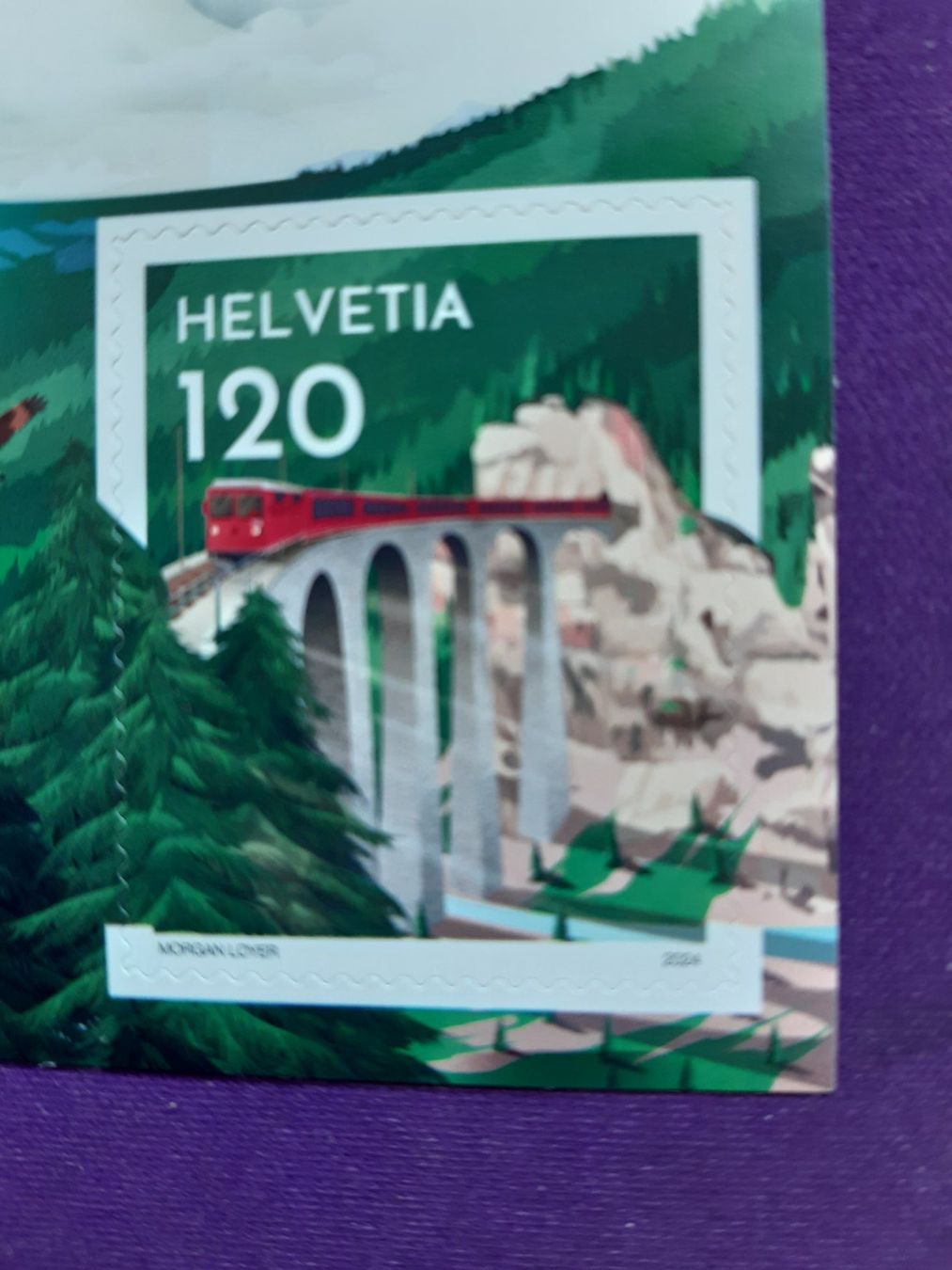 Tous les timbres: **Sonderblock "Schweizer Sehenswürdigkeiten" – D'occasion à Wangs par weisstannen01 2