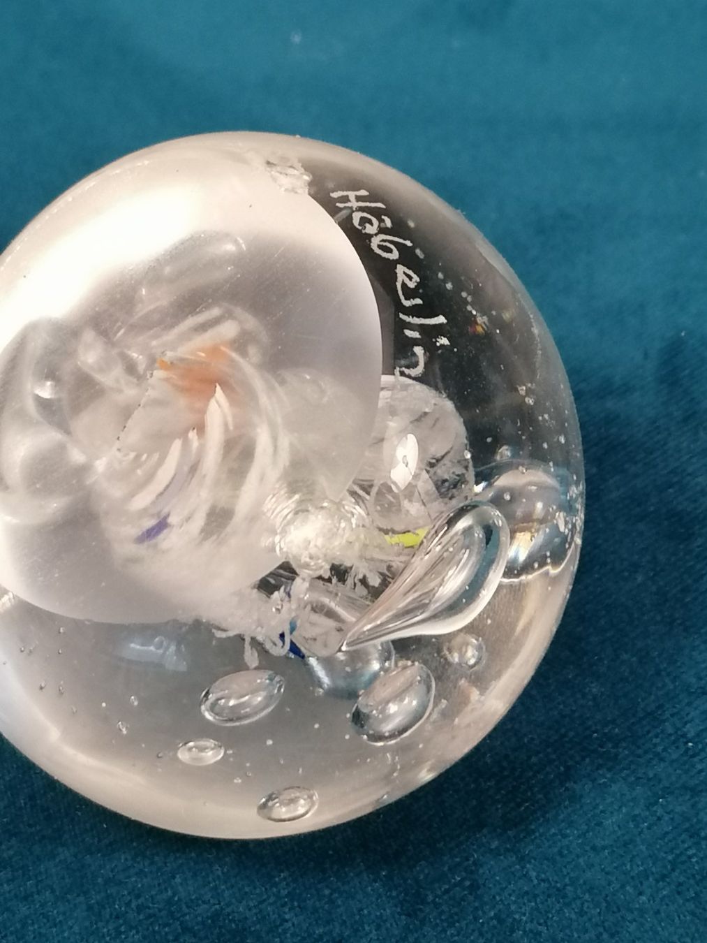 Toutes les décorations: Glaskugel Paperweight - Eka Häberling - – D'occasion à Basel par vintagecollector 3