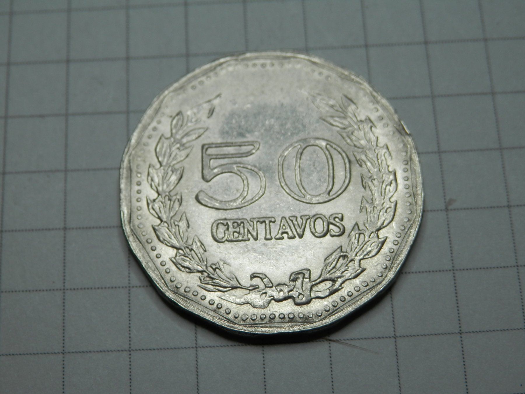 Tutti le monete: Kolumbien 50 Centavos, 1976 – Usato da Weiach venduto da weiach81 1