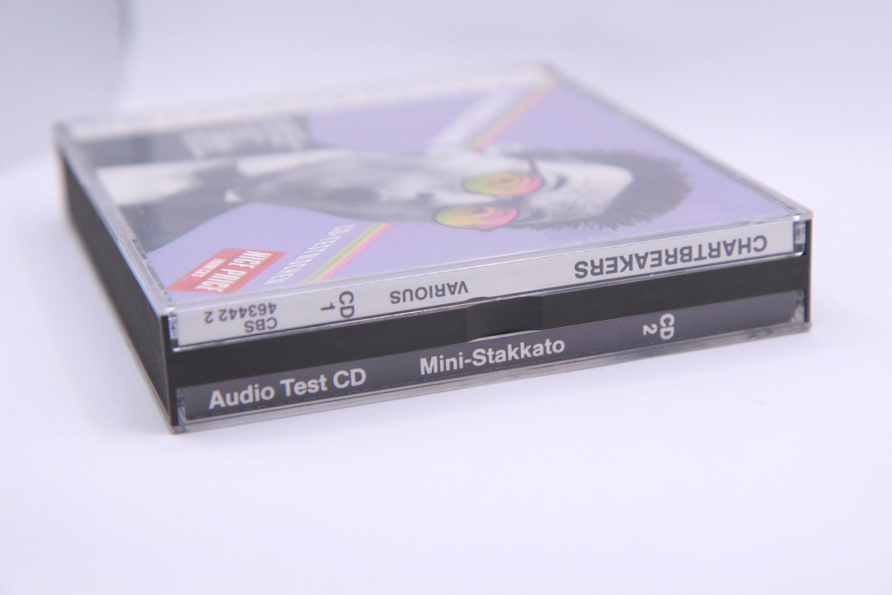 CD: 2 CD Test CD Mini-Stakkato + Chartbreakers + Herbie Hancock – Usato da Ernetschwil venduto da luisvonerni 8