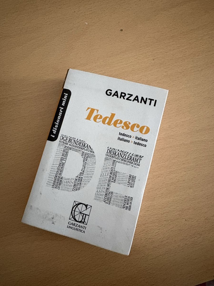 Libri: dizionario tedesco italiano – Usato da Viganello venduto da cos_m2tj