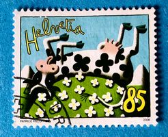Nr.1198 Kuh auf Rücken GESTEMPELT Sondermarken 2006  