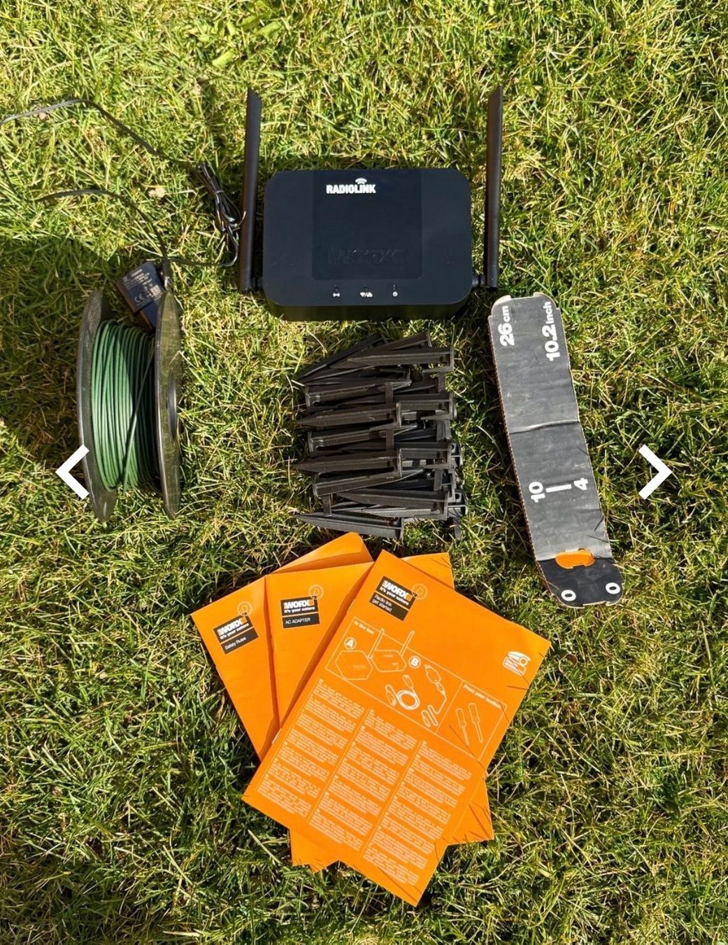 Worx Rasenmäher: Worx Landroid M500 WR141E / Garage, Radiolink, ACS-Modul – Gebraucht aus Pfaffnau von syl_t6kf 2