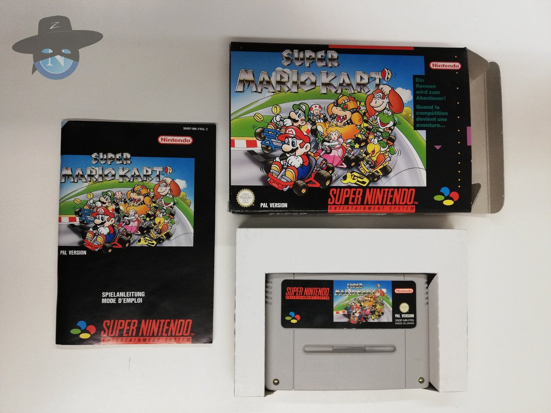 Nintendo Spiele: Super Mario Kart / Nintendo SNES – Gebraucht aus St. Gallen von  6