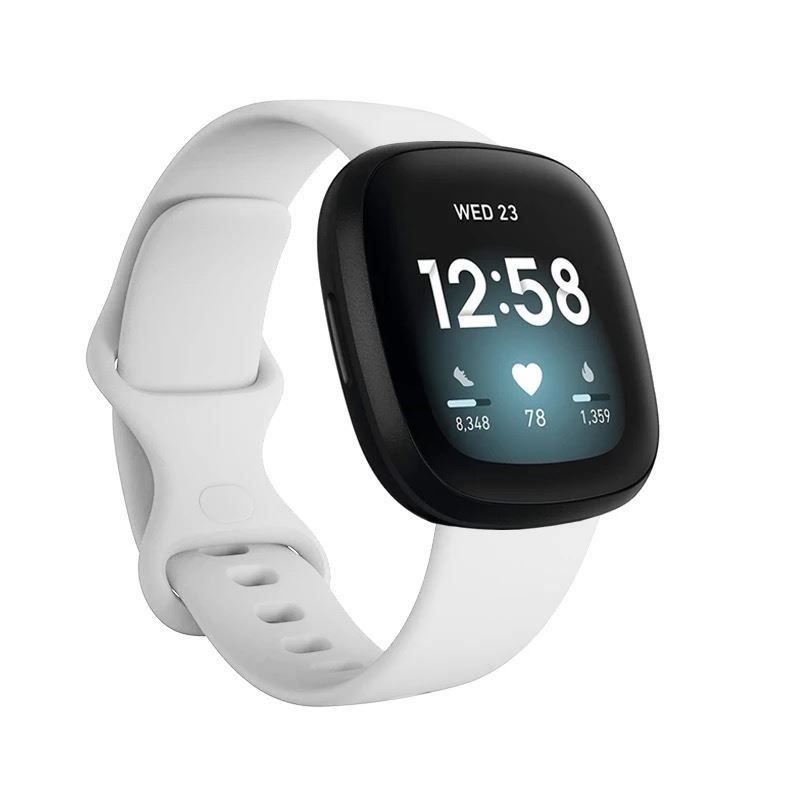 Bracciali & Braccialetti: Silikon Armband Fitbit Versa 3 / Sense – Nuovo e nell'imballaggio originale da Zürich venduto da Store-247