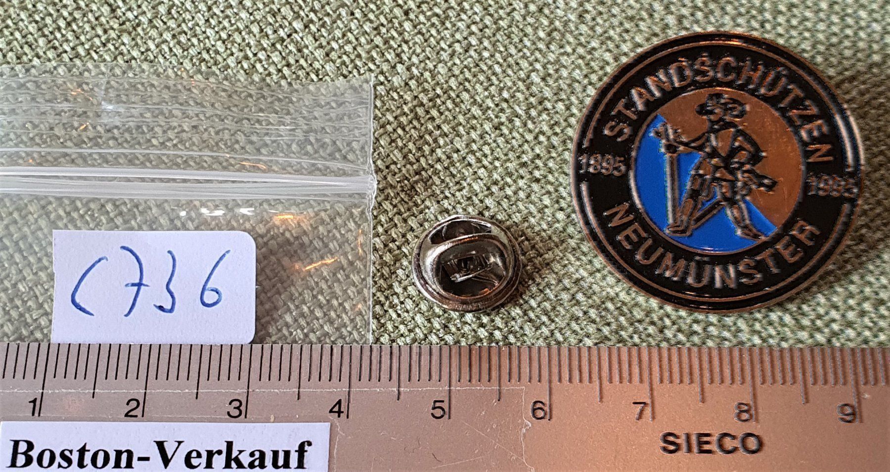 Placchette & Badge: C736 - Pin STand Schützen Neumünster CH – Usato da Reinach BL venduto da Boston-Verkauf 3