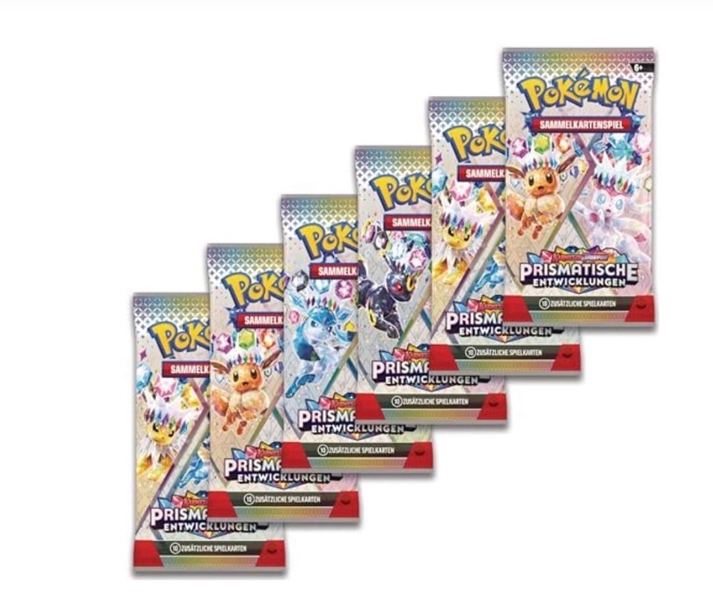 Pokémon Sammelbilder & Trading cards: Pokemon TCG - SV8.5 Prismatic Evolutions Booster Bundle - DE – Neu und originalverpackt aus bern von Wankdorf_Retro 1