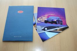 Bugatti EB 18/3 Chiron Pressemappe/Fotos 1999